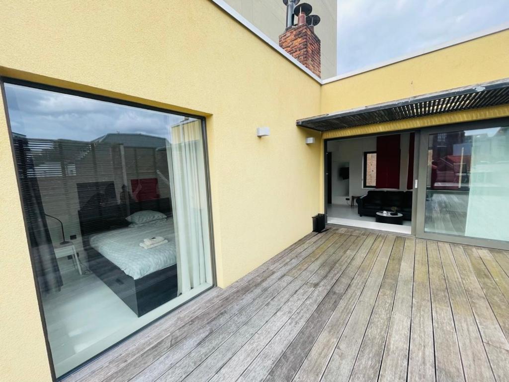 Down Town Penthouse With Private Parking Daire Brüksel Dış mekan fotoğraf