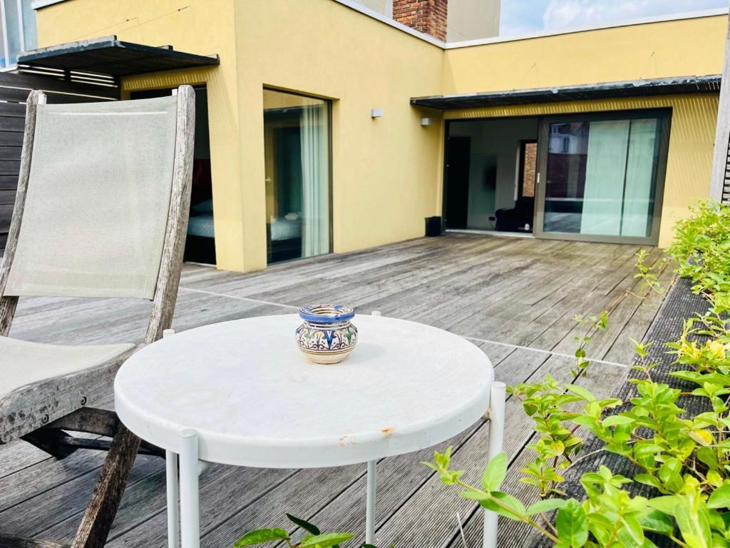 Down Town Penthouse With Private Parking Daire Brüksel Dış mekan fotoğraf